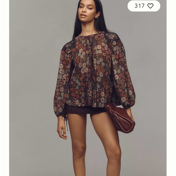 FARM Rio Multicolor Floral Blouse - Picture 2 of 12